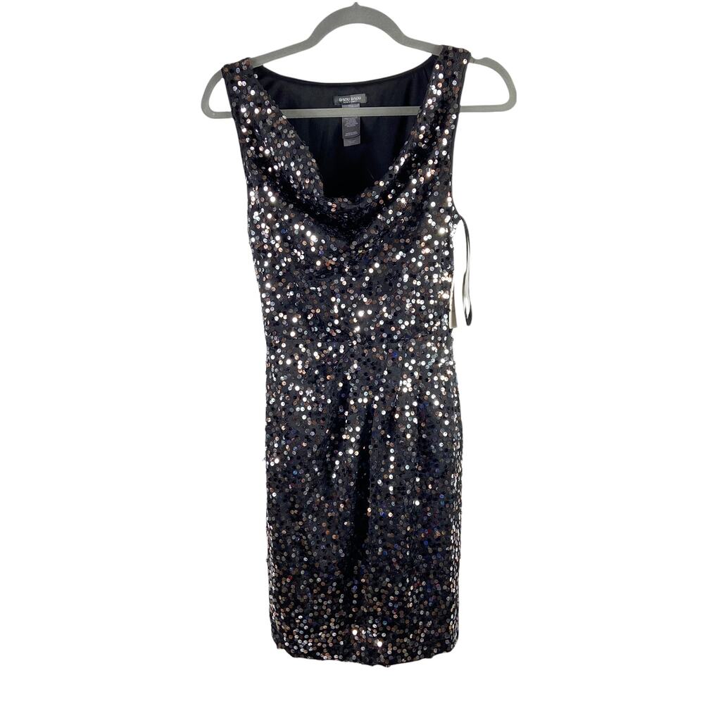 NWT Bisou Bisou Sequin Mini Dress Size 4